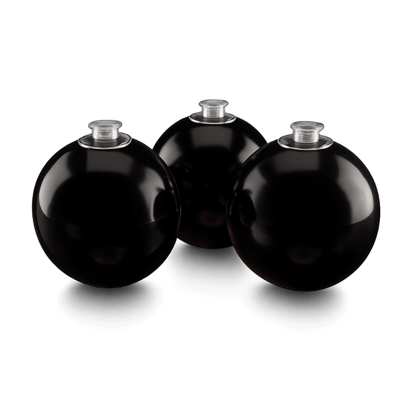 Ballon réutilisable PilaMania noir