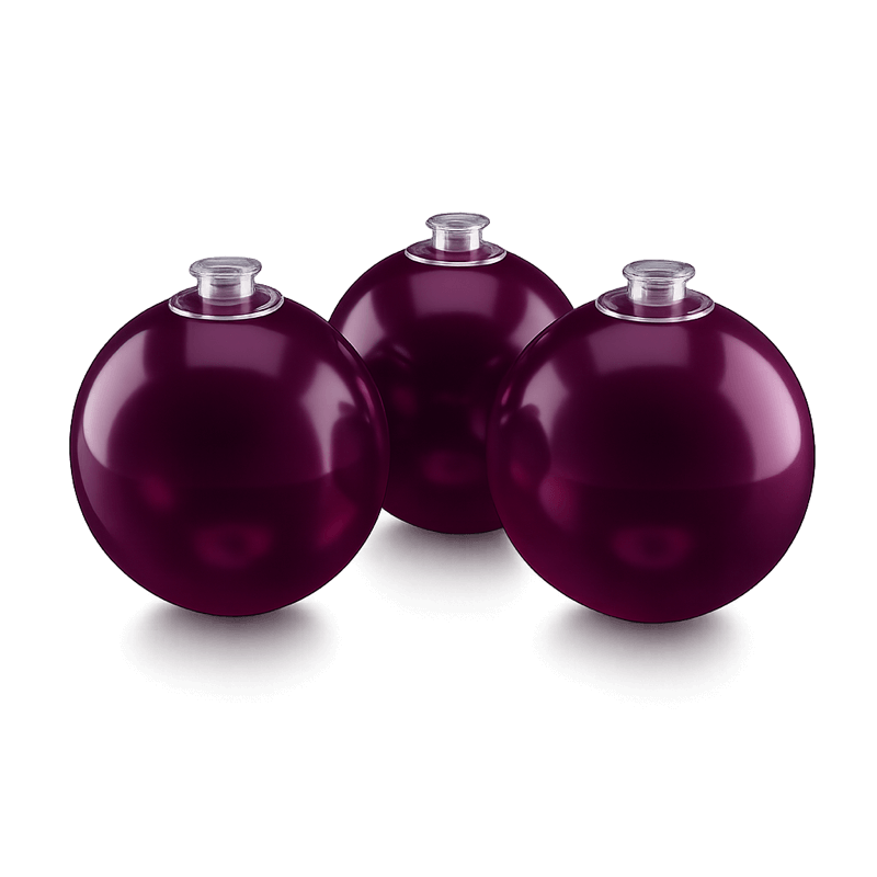 Ballon réutilisable PilaMania bordeaux