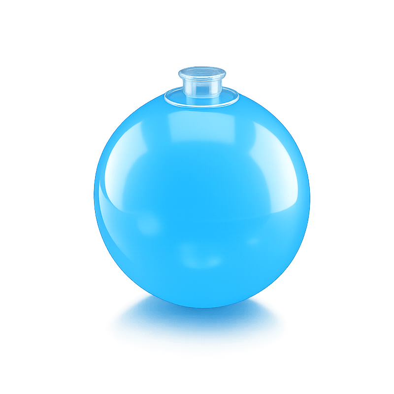Ballon réutilisable PilaMania bleu clair