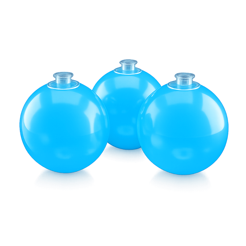 Ballon réutilisable PilaMania bleu clair