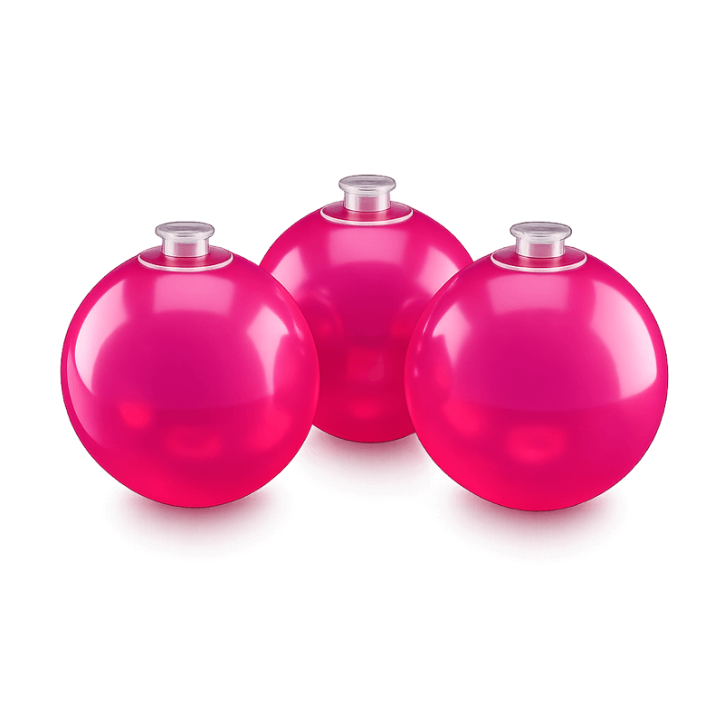 Ballon réutilisable PilaMania magenta