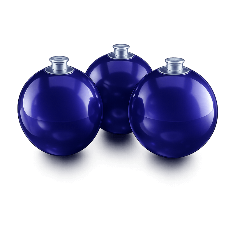Ballon réutilisable PilaMania bleu nuit