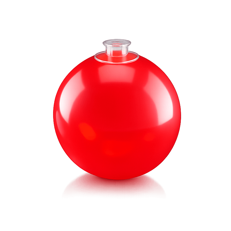 Ballon réutilisable PilaMania rouge