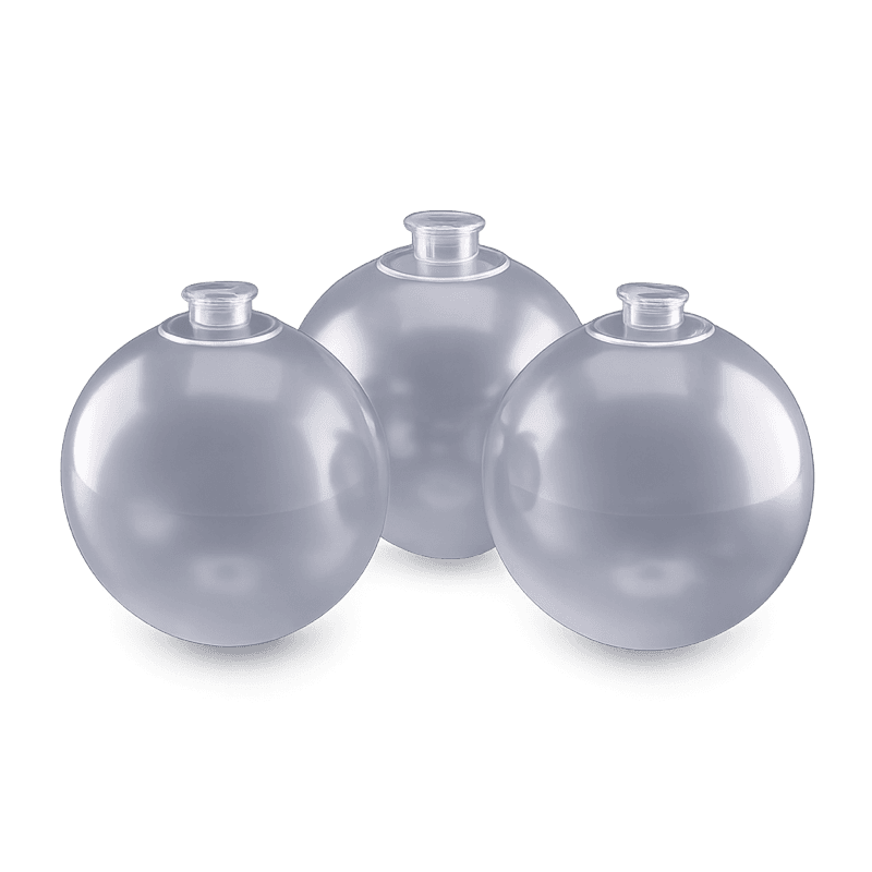 Ballon réutilisable PilaMania argenté