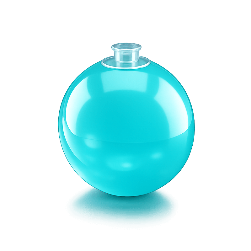 Ballon réutilisable PilaMania bleu sarcelle
