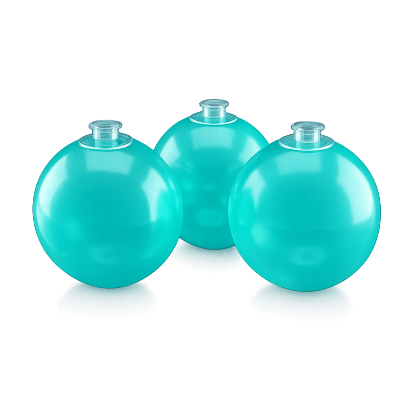 Ballon réutilisable PilaMania bleu sarcelle