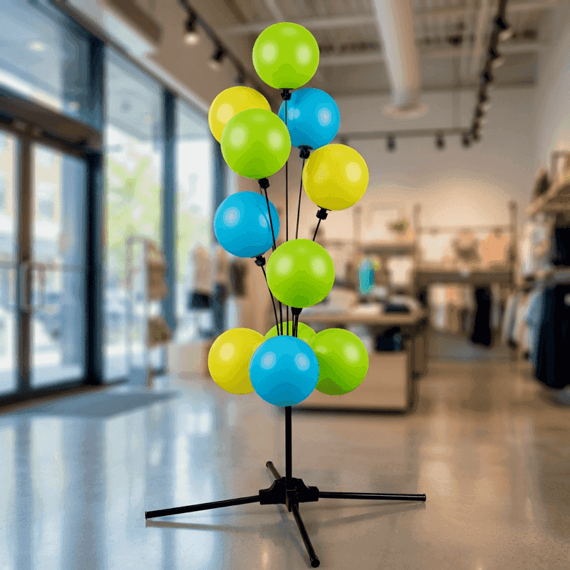 Display ballon publicitaire standard PilaMania - configuration de base compacte