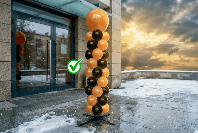 Décoration en ballons PilaMania résistante aux intempéries pour l'extérieur