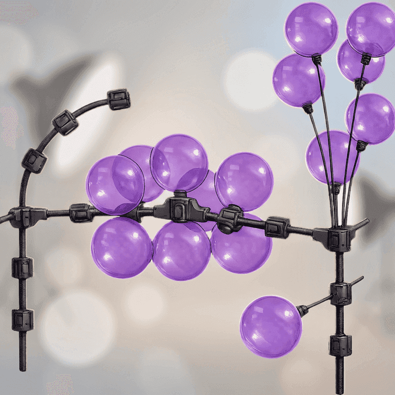 Tubes en carbone légers de différentes longueurs