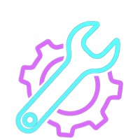 Icône support client - support direct pour les partenaires via WhatsApp et e-mail