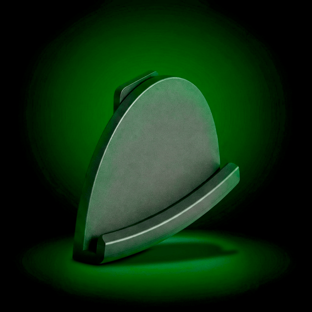 Clip disque PilaMania en polycarbonate transparent — pour fixer panneaux publicitaires et disques à toute position du système de cadre
