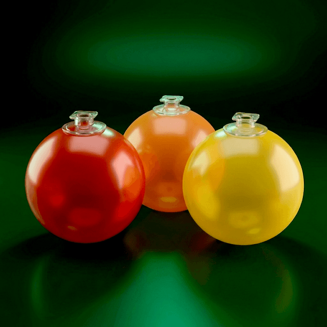 Ballons PVC PilaMania en diverses couleurs, sans phtalates et réutilisables