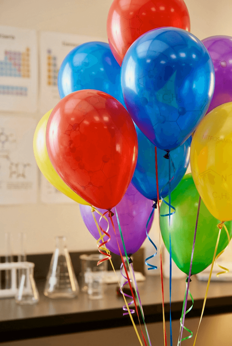 Avertissement sur les risques sanitaires des ballons